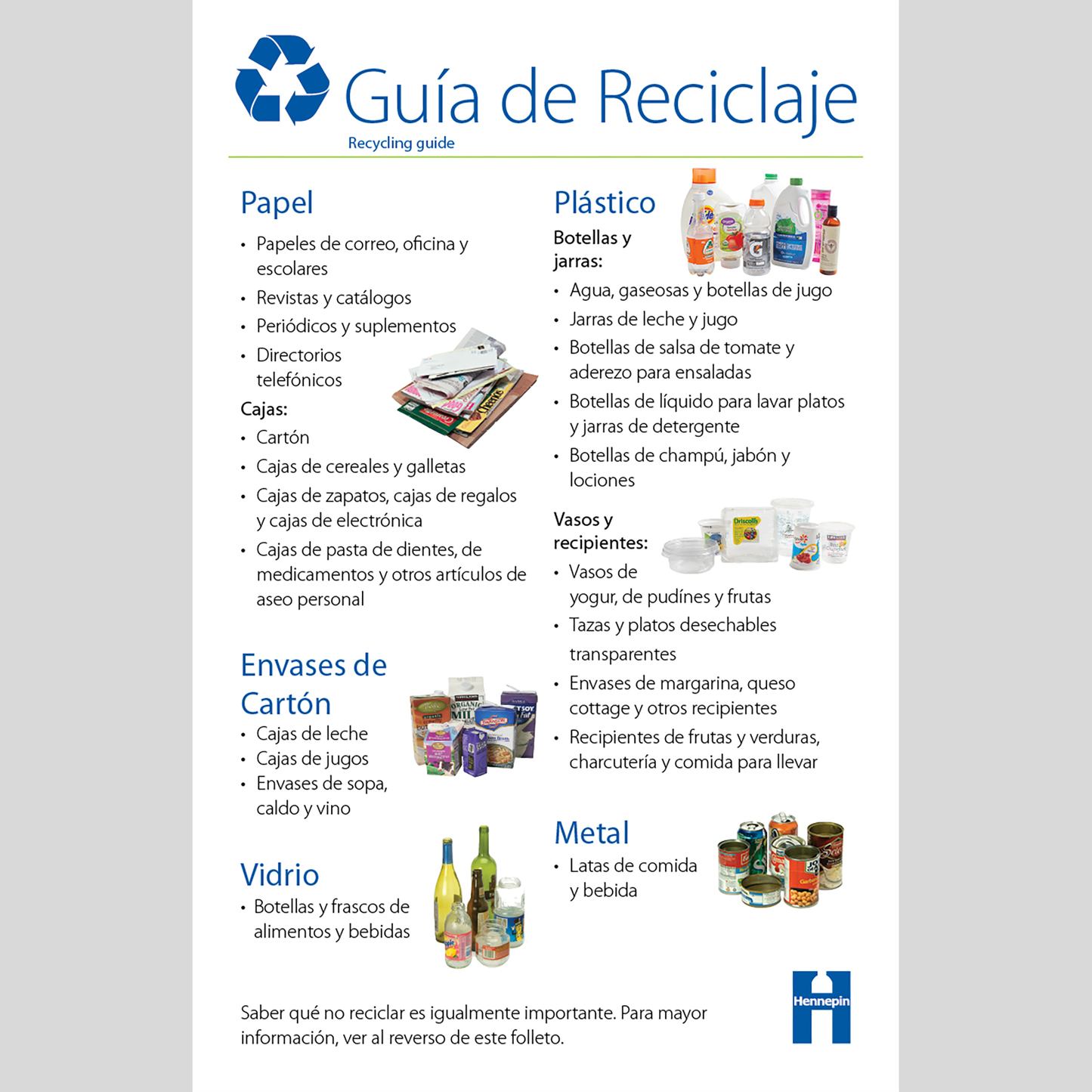 Recycling guide for multifamily residents