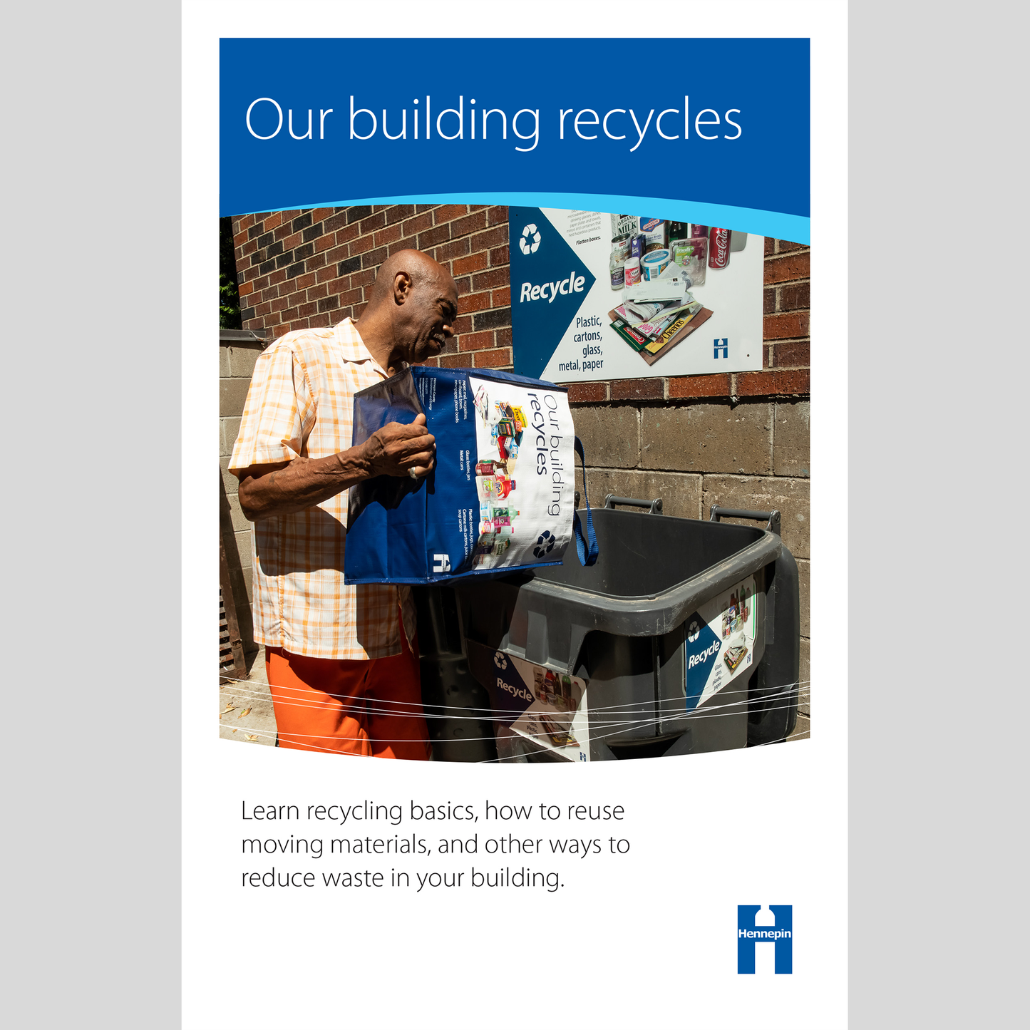 Our building recycles brochure