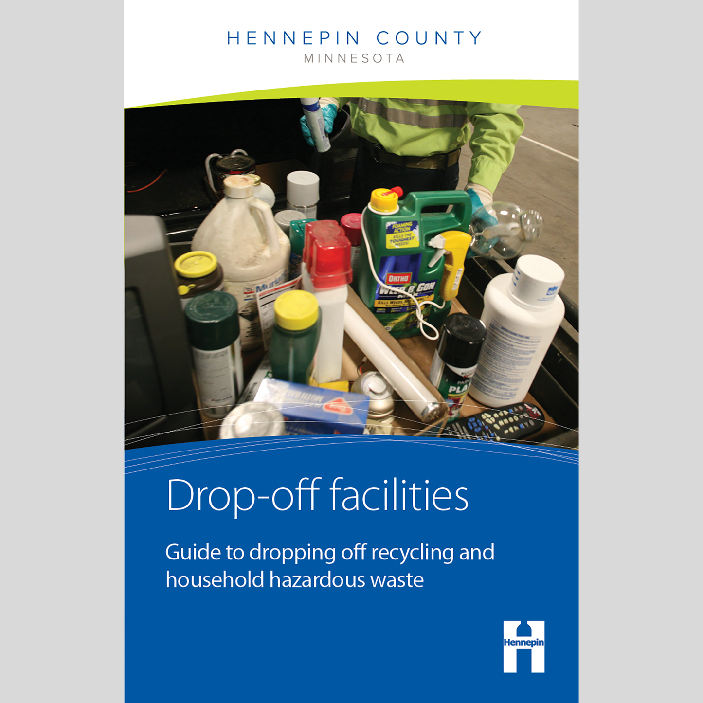 Hennepin County drop-off facilities brochure for multifamily residents