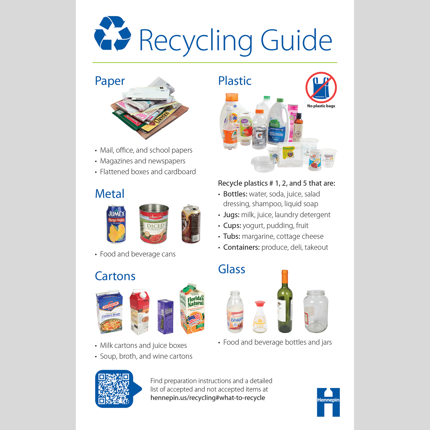 Recycling guide for multifamily residents