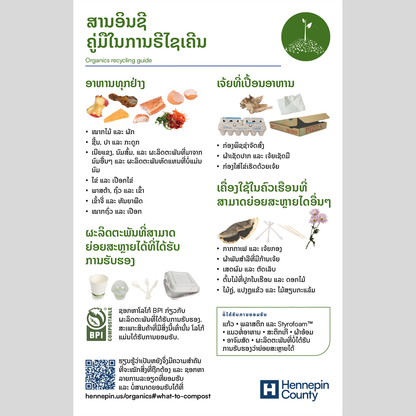 Organics recycling guide for residents