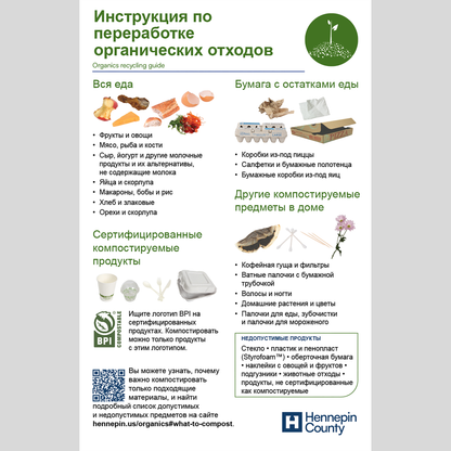 Organics recycling guide for residents
