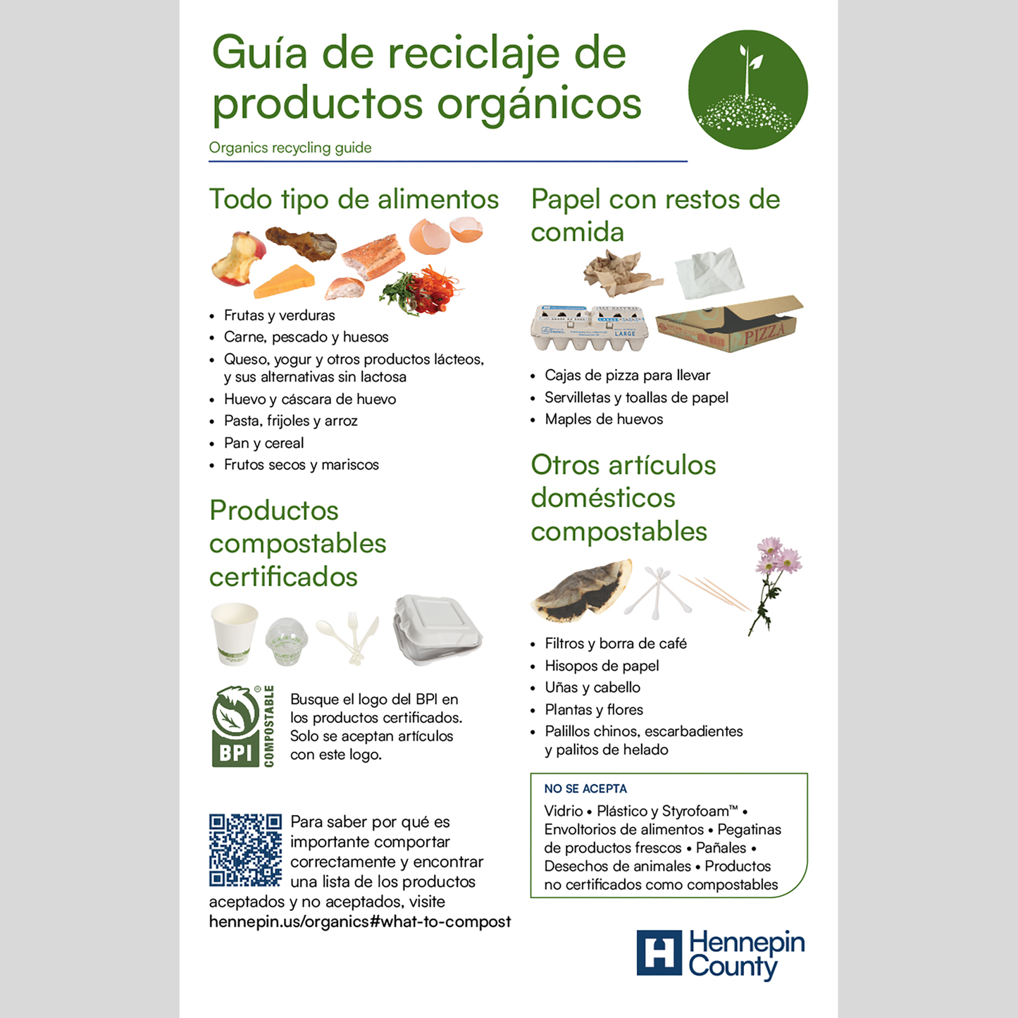 Organics recycling guide for residents