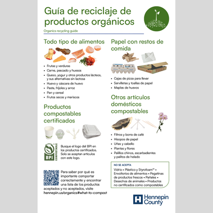 Organics recycling guide for residents