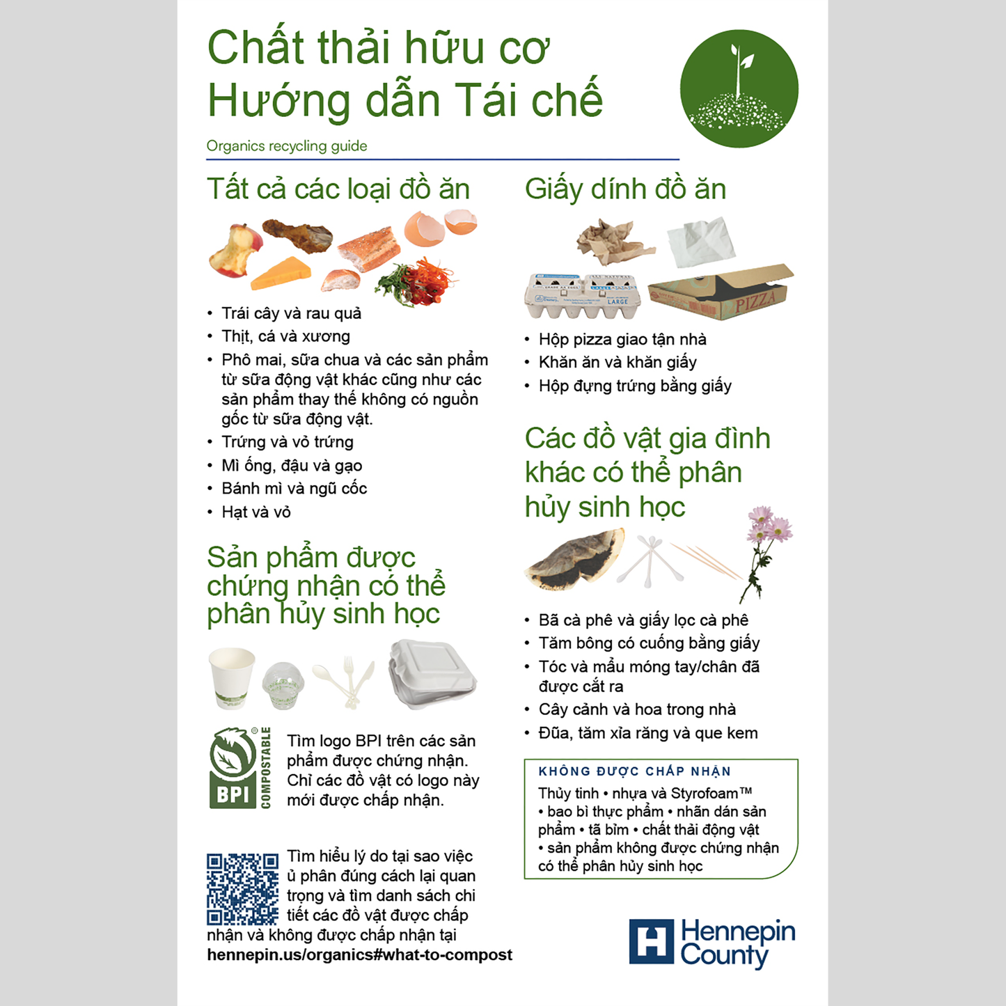 Organics recycling guide for residents