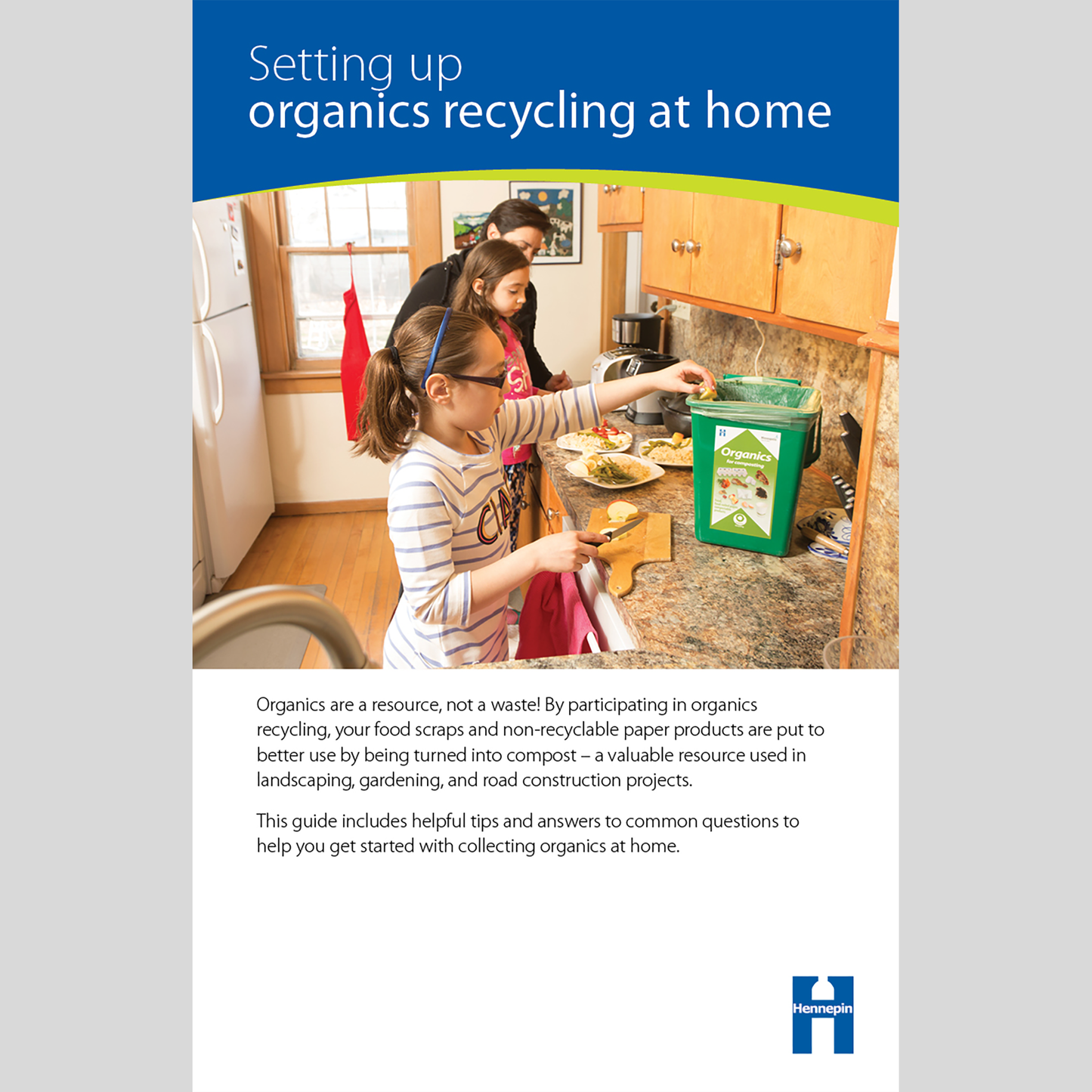 Setting up organics recycling at home
