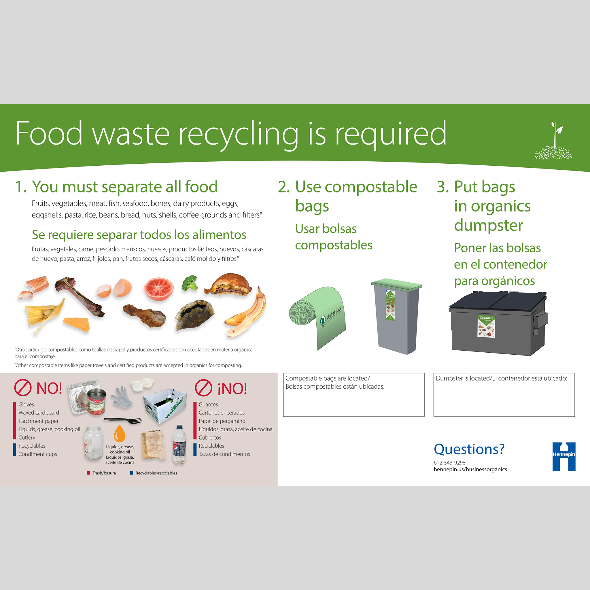Compost Sorting Guide Sorting guide: organics recycling for composting – Environmental materials