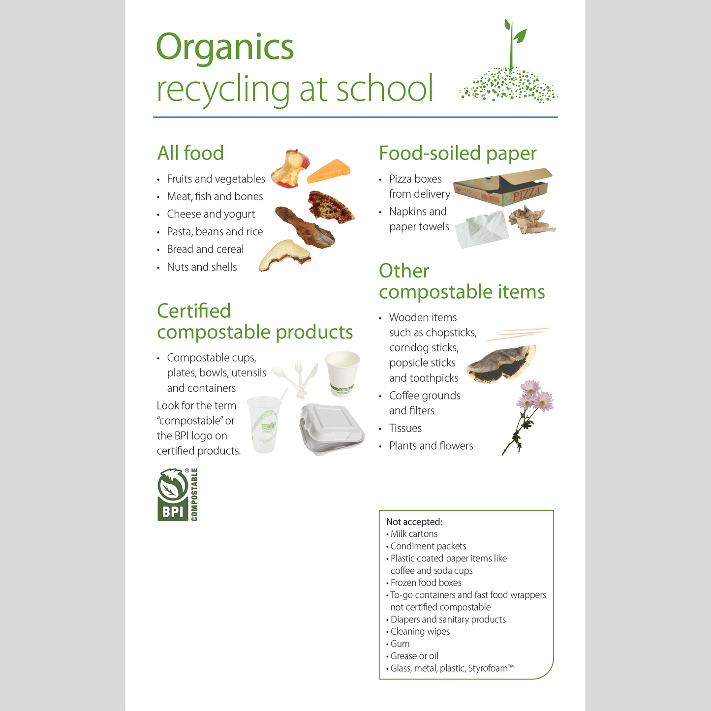 Organics recycling at school guide